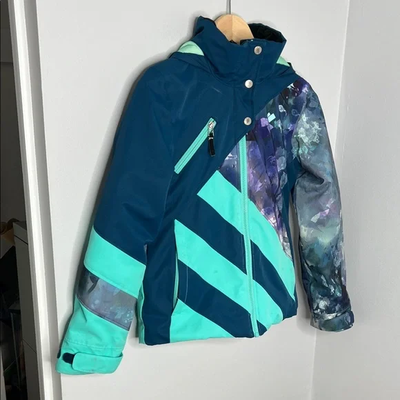 Obermeyer Tabor Ski Snow Jacket Girls size M (10-12) - Picture 2 of 16